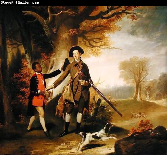Johann Zoffany The Third Duke of Richmond out Shooting with his Servant